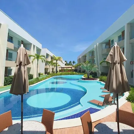 Flat Guarajuba, Charmoso Porto Smeralda Exterior foto