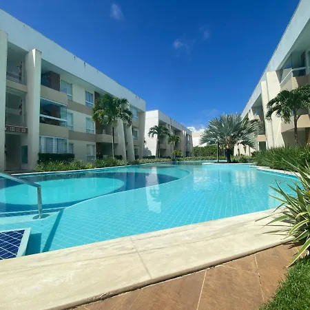 Flat Guarajuba, Charmoso Porto Smeralda Exterior foto